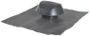 Chapeau de ventilation à collerette d'étanchéité- 40x33 D100- VVE10A anthracite